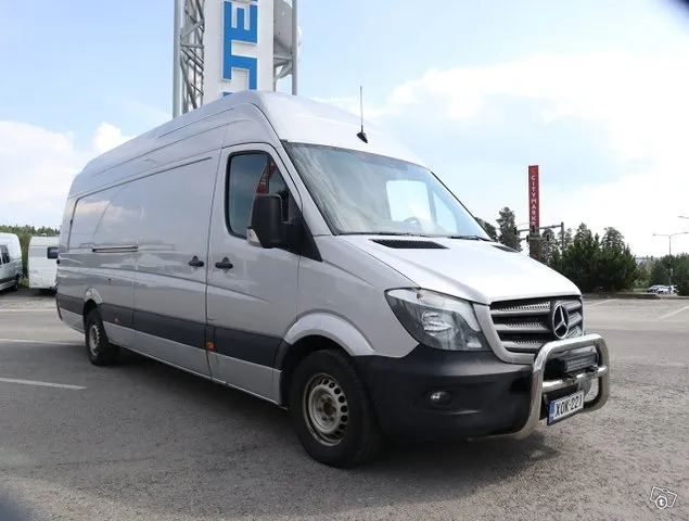 Mercedes-Benz Sprinter 319CDI-3,55/43K extrapitkä A4 A BlueTec - SIS ALV, P-A Lämmitin, K-A, Ilmastointi - Ilmainen kotiintoimitus Image 1